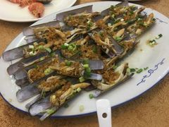 蒜蓉蒸蛏子-华源餐厅·海鲜大排档(日月贝店)