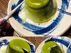 自制招牌抹茶布丁-大雄寿司(中华广场店)