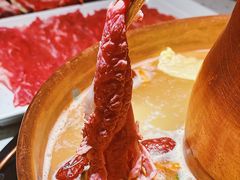 热气羊肉串-京韵胡同·酱香羊蝎子火锅涮肉(长寿路店)