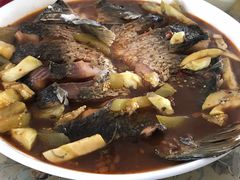 -北京龙庆四季香农家饭庄·灶台鱼·碳烤虹鳟鱼(龙庆峡店)