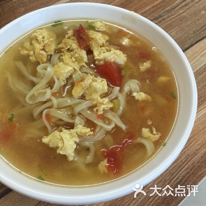 滕州手擀面西红柿鸡蛋汤面图片 第3张