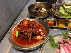 -草家酱蟹炭火烤肉店(珲春南路一店)