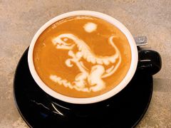 限定恐龙拿铁-BE NORMAL CAFE(霞溪路店)