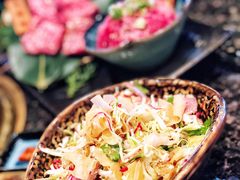 东方鸭肉高丽菜色拉-老乾杯和牛烧肉(王府中环店)