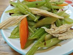 西芹腐竹-韩师傅老大同刀削面(北苑路店)