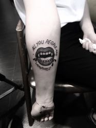 点击看大图 -刺客纹画纹身·洗纹身·穿孔饰品