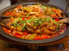 蒜香味烤鱼-鸣记脆皮烤鱼·海鲜烤鱼(三八广场店)