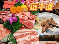 -明洞阿姨·韩式酱蟹烤肉·创意料理(三元桥店)
