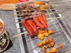 焦香肥肠-福苗小骆驼烧烤(大唐不夜城店)