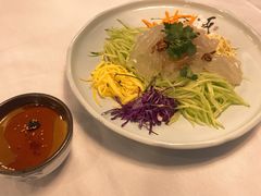 鸡丝麻酱五彩拉皮-乾园(恒隆广场店)