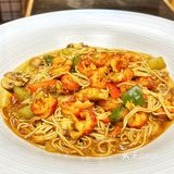 秋天里的第一碗豪华蟹面🍜鲜到掉牙😋