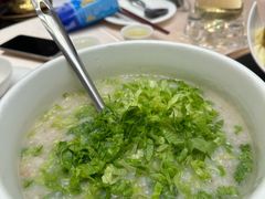 生菜丝鱼蓉粥-聚福宝合苑食府(南头镇店)