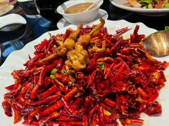 辣烧林蛙-海味世家·家常菜馆(明州里店)