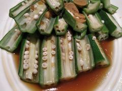 白灼秋葵-眉州东坡(团结湖店)