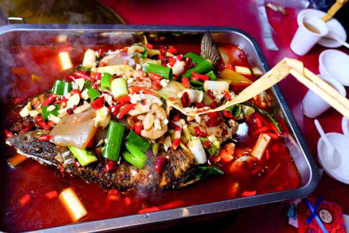 万州烤鱼(国会山店)-"味道很好,喜欢吃泡椒味的,香辣的稍微差点.