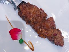石斛汁碳烤法式羊排-十二厨·土菜雅院