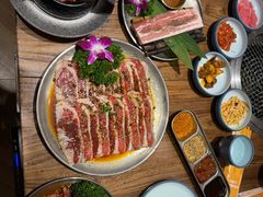 -明洞阿姨·韩式酱蟹烤肉·创意料理(三元桥店)