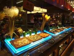 自助取餐区-韩京炭火烤肉自助料理(柯桥万达店)