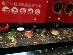 自助调料区-牛焱·贵州黄牛肉火锅(城西银泰店)