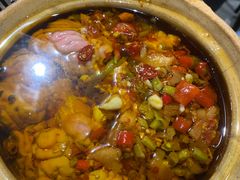 砂锅脑花-胡四哥特色火盆烧烤(总店)