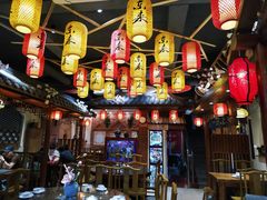 -东来菜馆•手抓海鲜家常菜•海鲜锅贴(鸽子窝店)