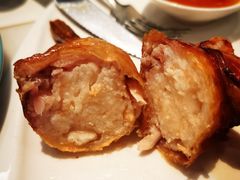 鲜虾胶酿脆皮鸡翅-港丽餐厅(高德置地店)