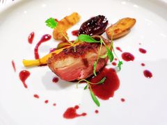 烤鸭胸海螯虾-北京古城老院厉晓麟精致菜