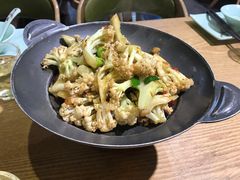干锅花菜-老妈私房鱼头(欧洲城店)