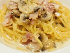 奶油蘑菇培根意面-UPPER KITCHEN(延安路店)