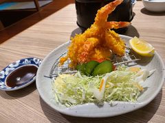 吉列炸中虾拼带子-小山日本料理(兴业太古汇店)