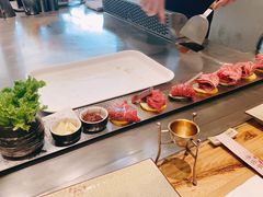 M9和牛长盛拼盘（湿式熟成）-赤坂亭·M9和牛烧肉·铁板烧(合肥万象城店)