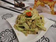烧鹅汁炒台山菜花-岭南海晏楼(东晓南店)
