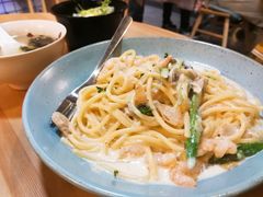 蓝钻虾松海胆酱意大利面-红小满休闲餐厅(十全街店)