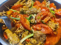 -贵州辣子鸡番茄鸡