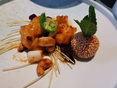 宫爆虾球配成都麻圆-南堂館川菜文化餐厅(天府店)