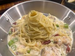 虾仁辣奶油意面-Kpasta韩式意大利面