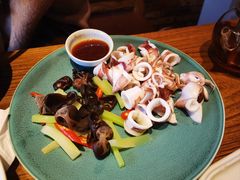 水煮鲜鱿-八闽饭店闽南小镇(铁西店)