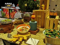 自助取餐区-上海锦江汤臣洲际大酒店壹阶层