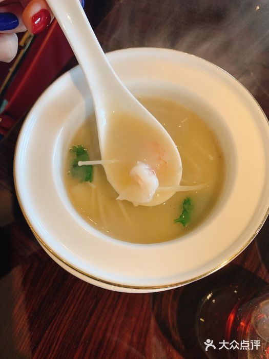 名佳荟鱼茸海鲜羹图片
