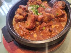 石锅干㸆排骨-九转小磨·东北菜老字号(祥安店)