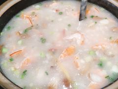 干贝海参鲜虾粥-如轩·海鲜砂锅粥·潮汕菜(小榄店)