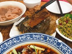 荷叶粉蒸肉-雨田饭店
