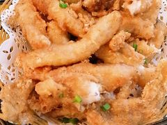 椒盐九肚鱼-天桥饭店·特色海鲜(金山嘴渔村店)
