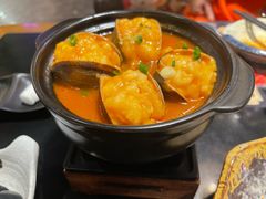 开心大大茄汤虾滑-古田居·特色寿司料理(骏欣中心店)