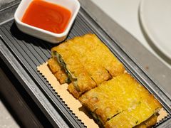 腐皮葱花肉-木守西溪溪隐餐厅