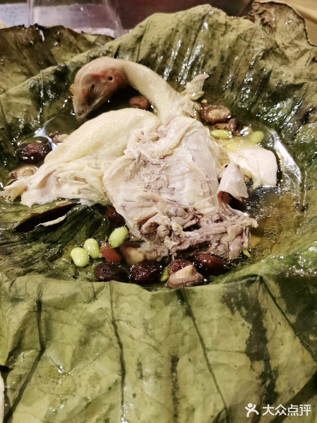 根本吃不出来荷叶的清香味