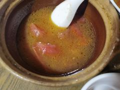 番茄丝瓜炒面筋-沈记菜馆(酒仙桥路店)