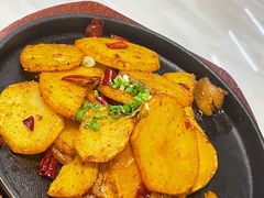 干锅土豆片-李师傅脆肚(华强北店)