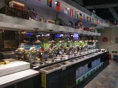自助取餐区-好伦哥比萨烤肉自助(八里桥店)