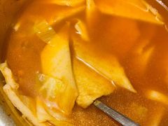 海鲜鱼饼汤-冰川延边料理·炭烤串(原小木屋店)